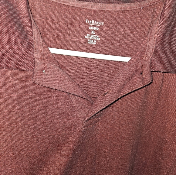 Van Heusen Mens Short Sleeve Polo Shirt Size Xl - Picture 9 of 10